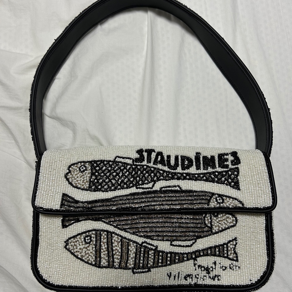 STAUD Tommy Beaded Bag